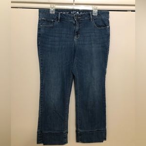 Apt 9 Jean Capris, Size 12